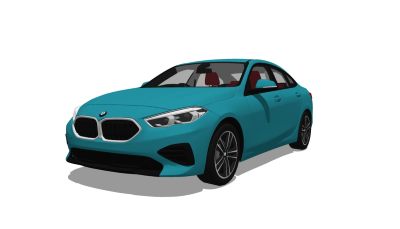 超精细汽车模型 宝马 BMW 218i